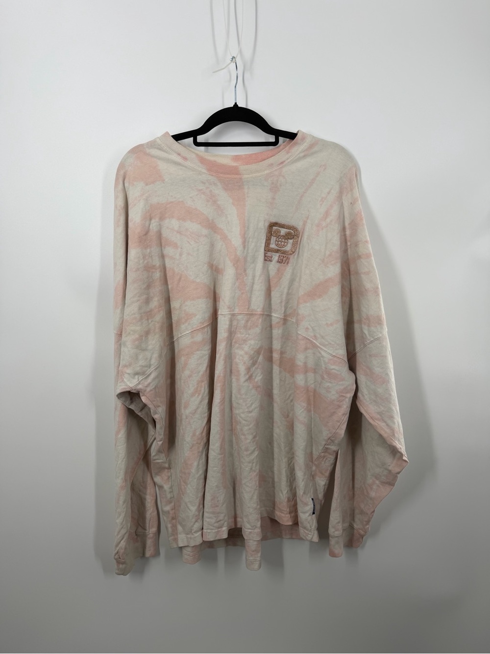 Disney Walt Disney World Spirit Jersey Pink Tie Dye